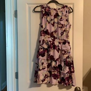 Printed floral dress